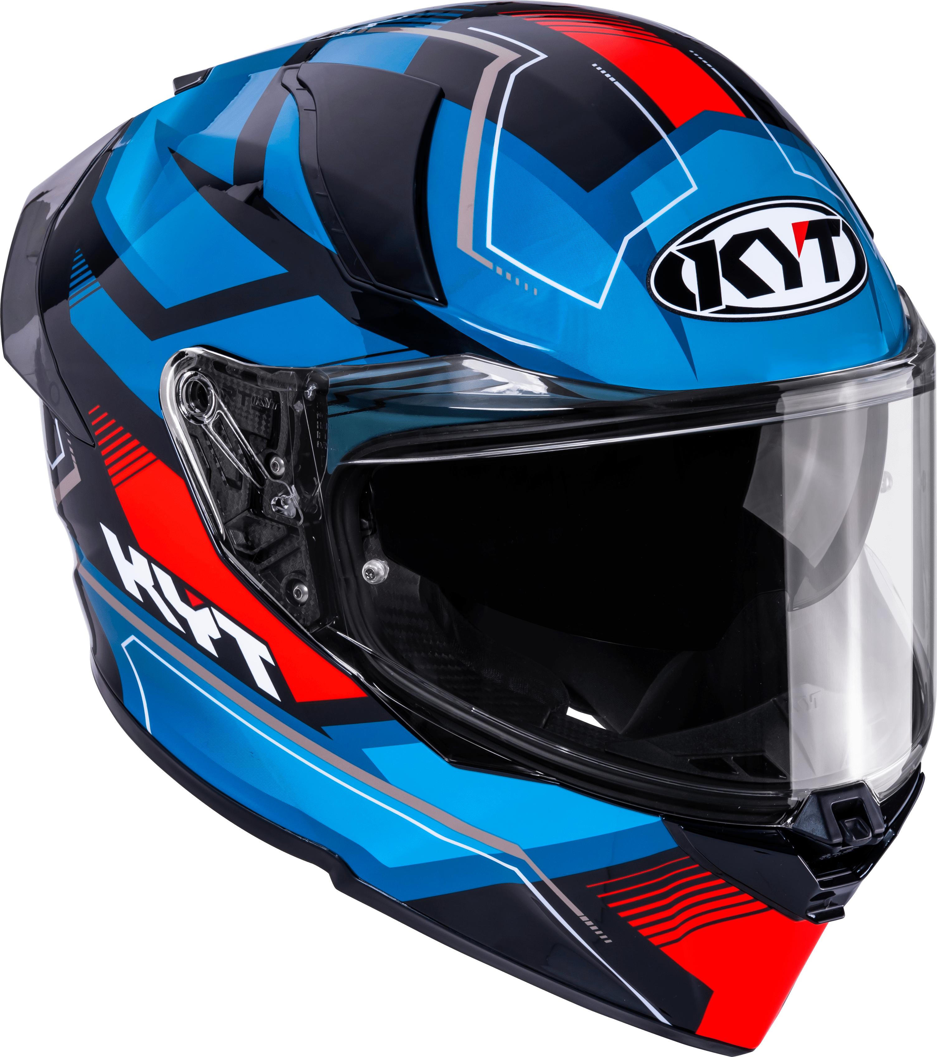 KYT R2R Helmet Parsec Black / Blue / Red Y6R20024 