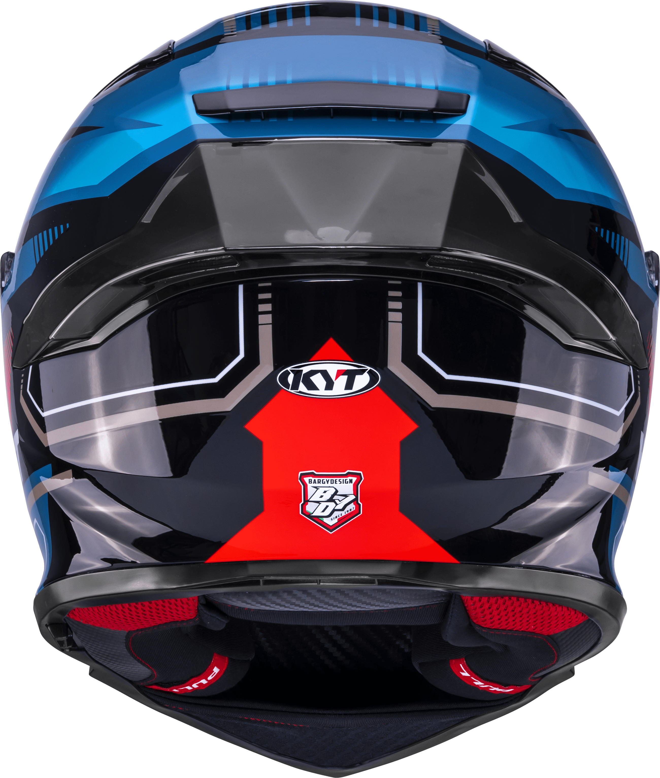 KYT R2R Helmet Parsec Black / Blue / Red Y6R20024 