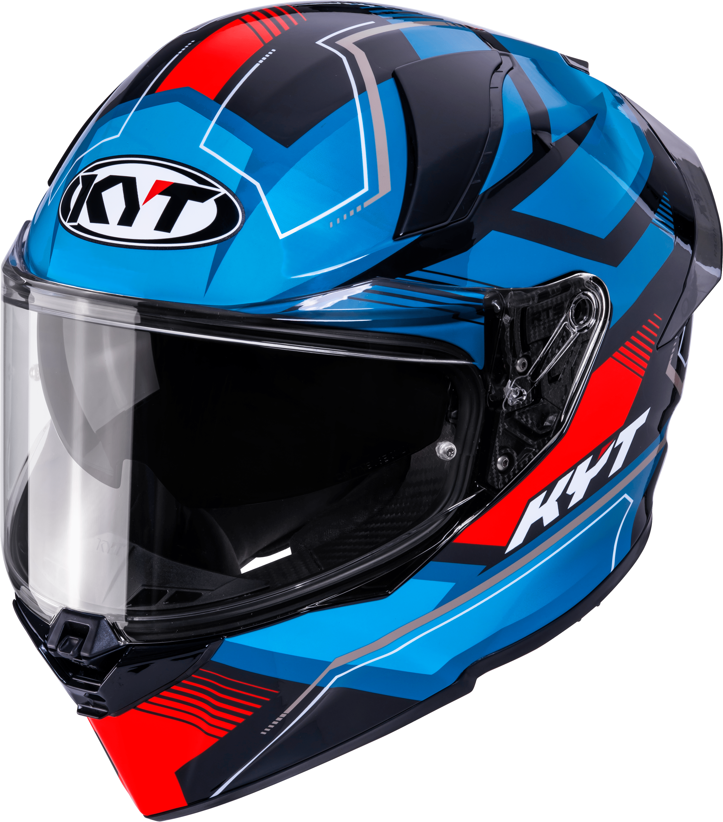 KYT R2R Helmet Parsec Black / Blue / Red Y6R20024 