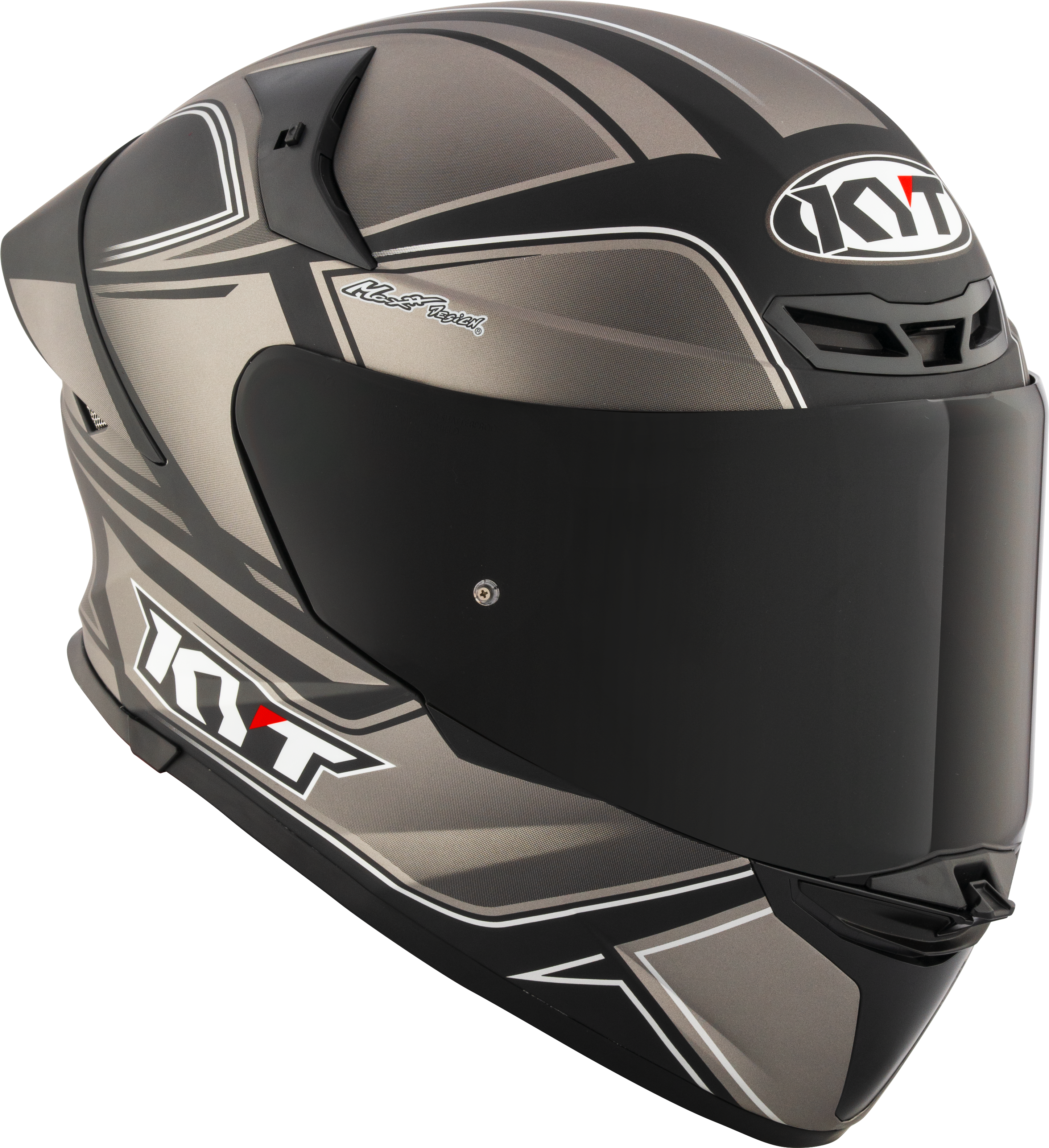 Kyt TT-Revo Helm Tourist Matt Cool Gray Y6tr0013
