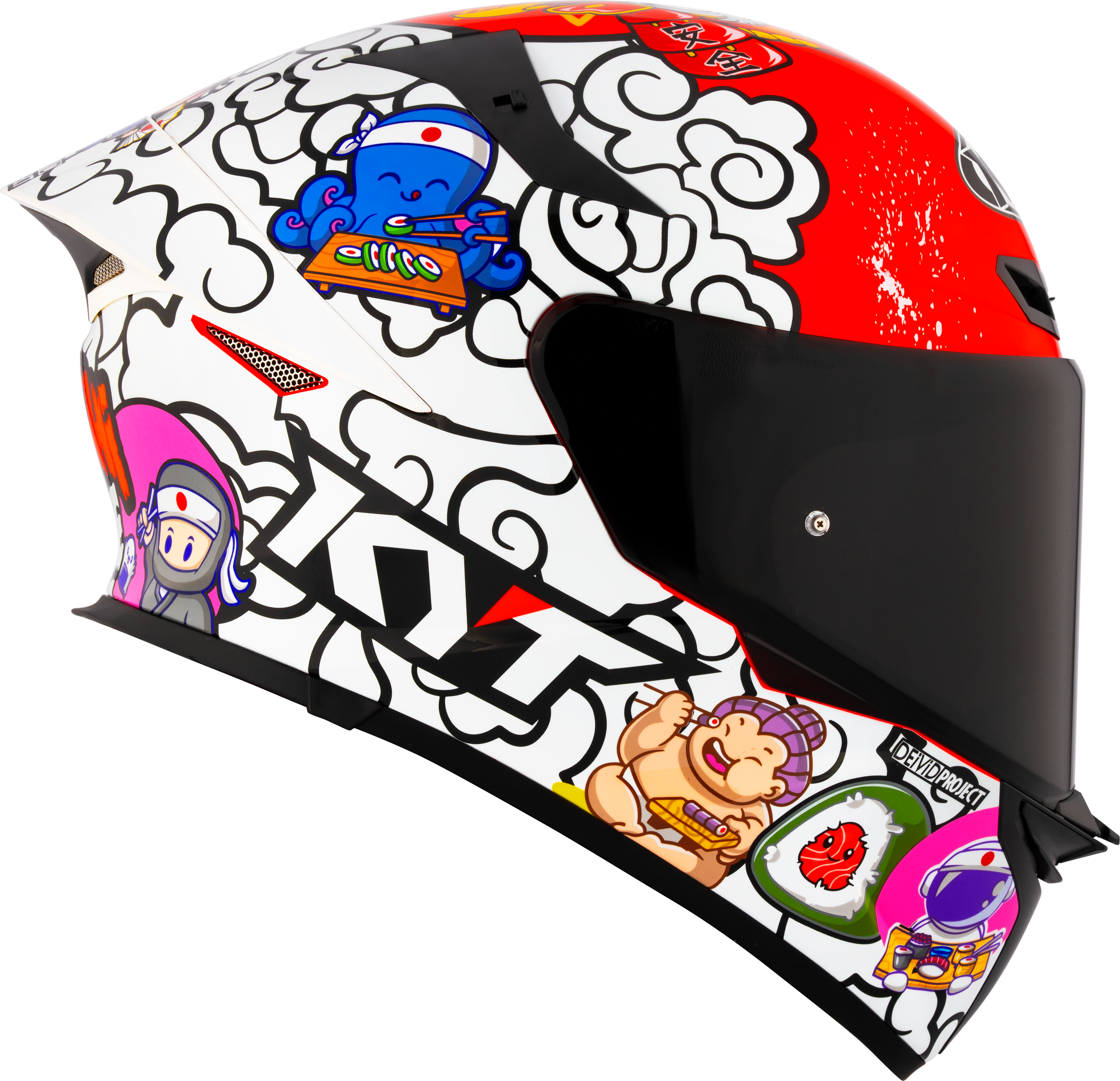 KYT TT-Revo Helmet Sushi Time Y6TR0042 