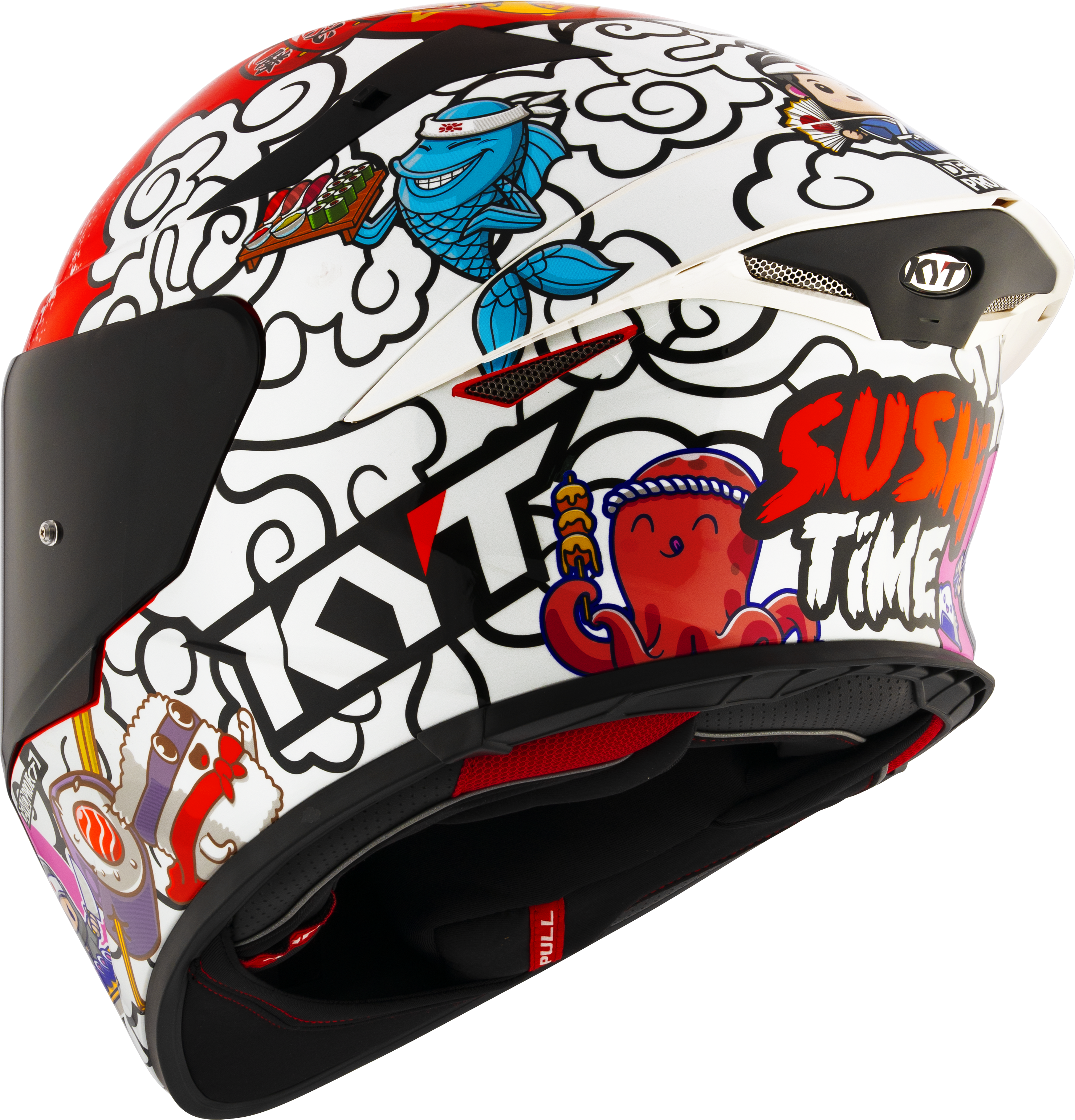 KYT TT-Revo Helmet Sushi Time Y6TR0042 