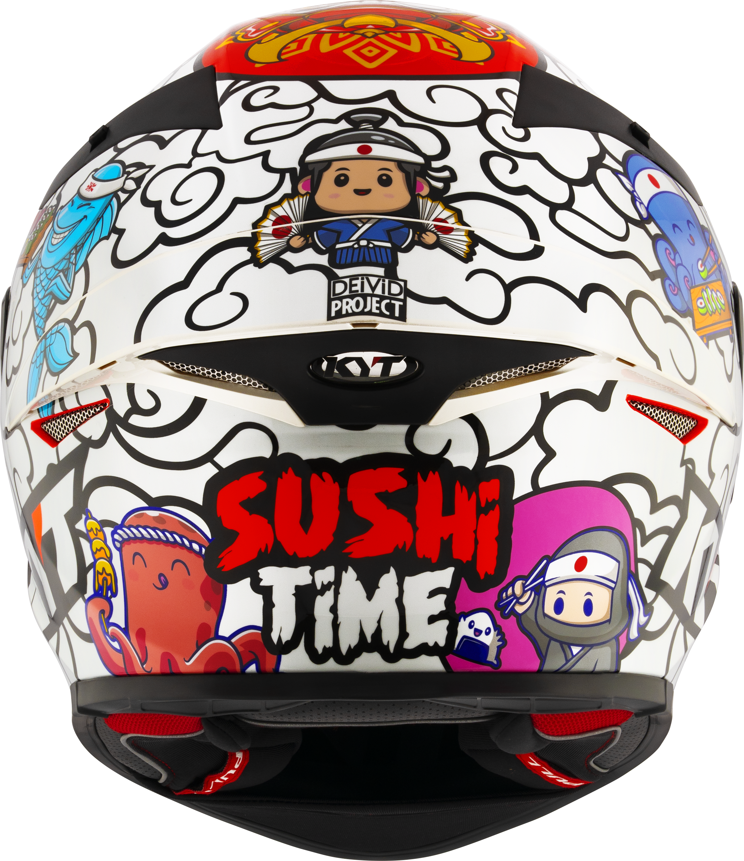 KYT TT-Revo Helmet Sushi Time Y6TR0042 