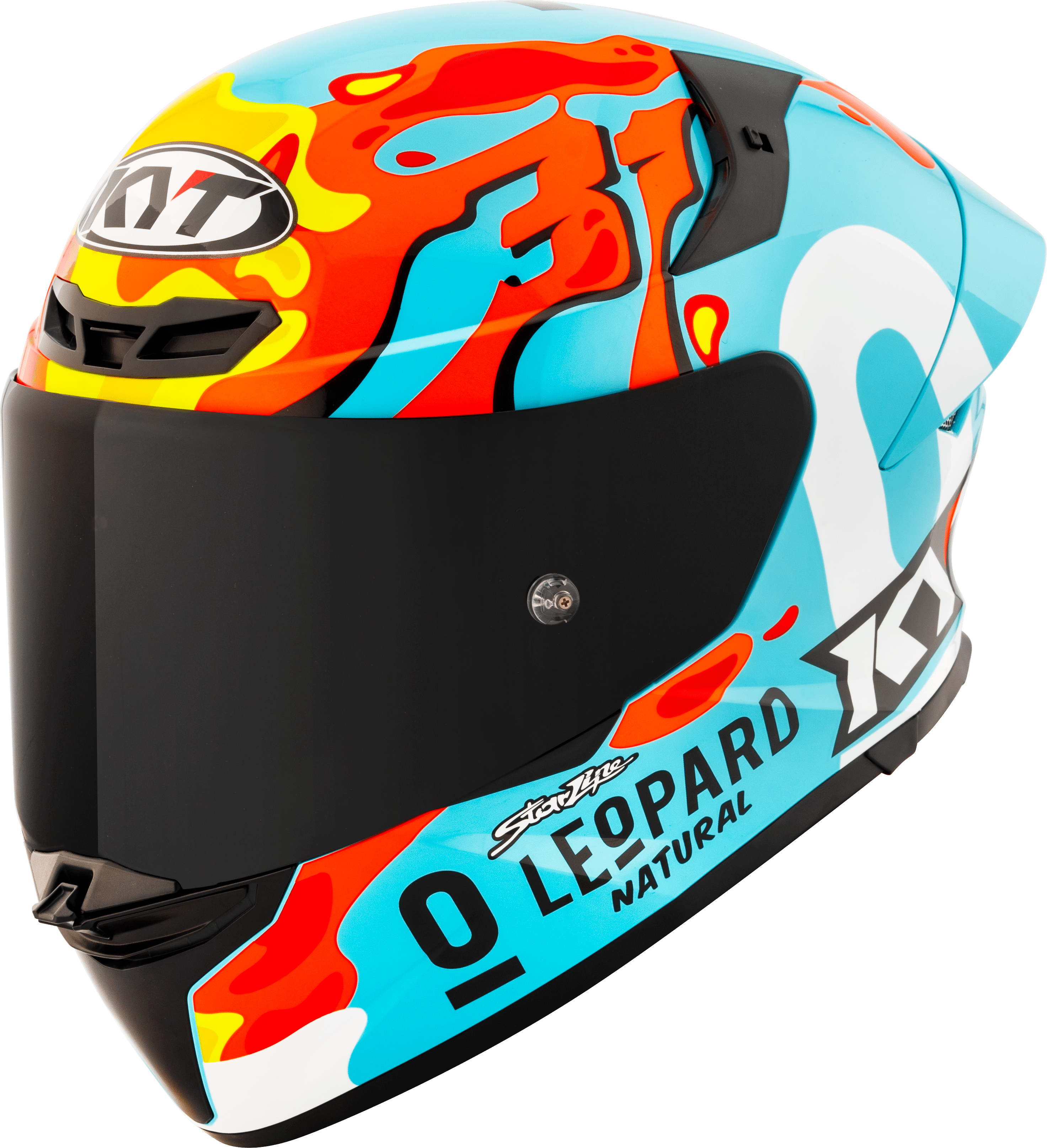 KYT TT-Revo Capacete Réplica Leopard Aragon Y6TR0054 