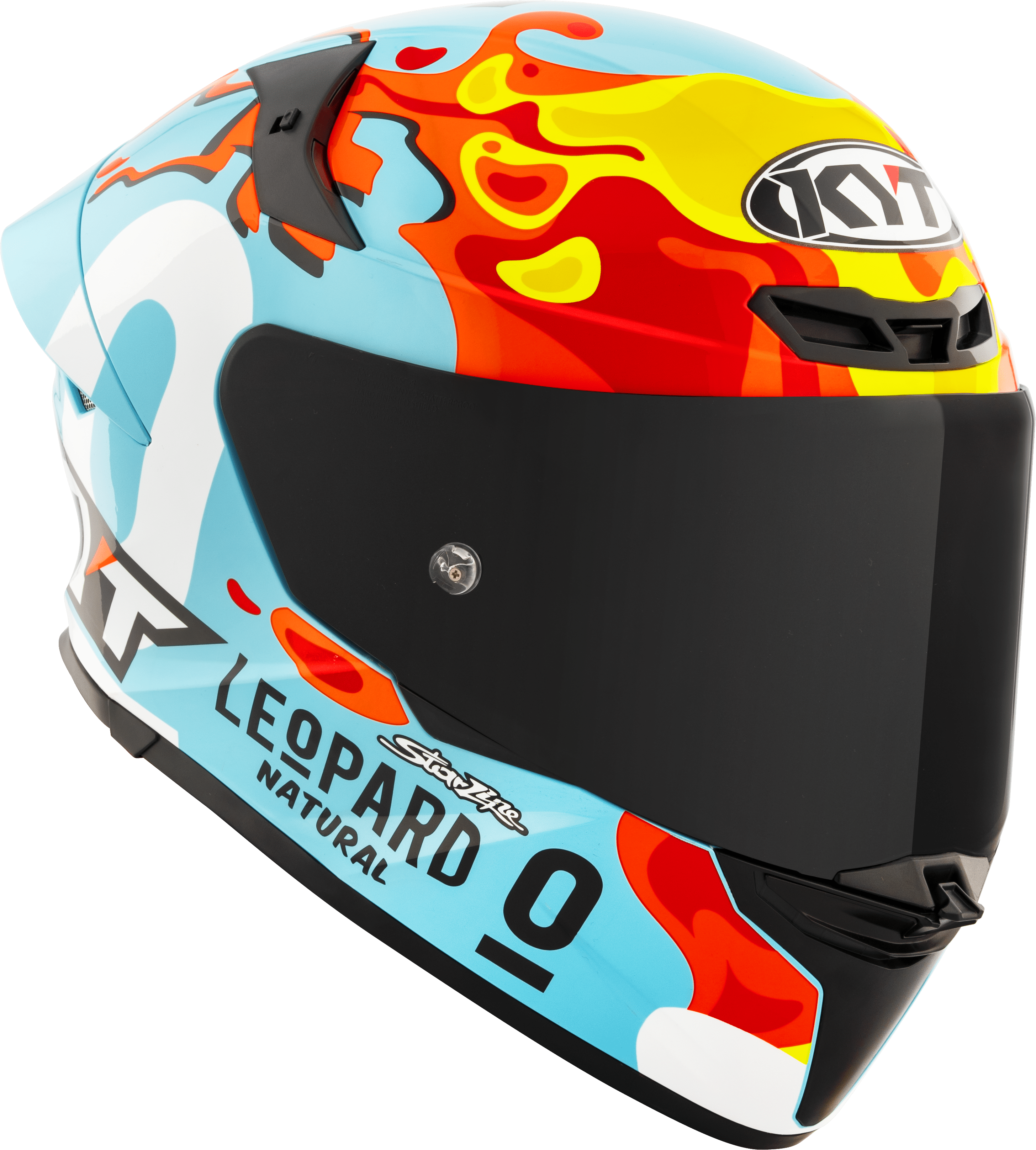 KYT TT-Revo Capacete Réplica Leopard Aragon Y6TR0054 