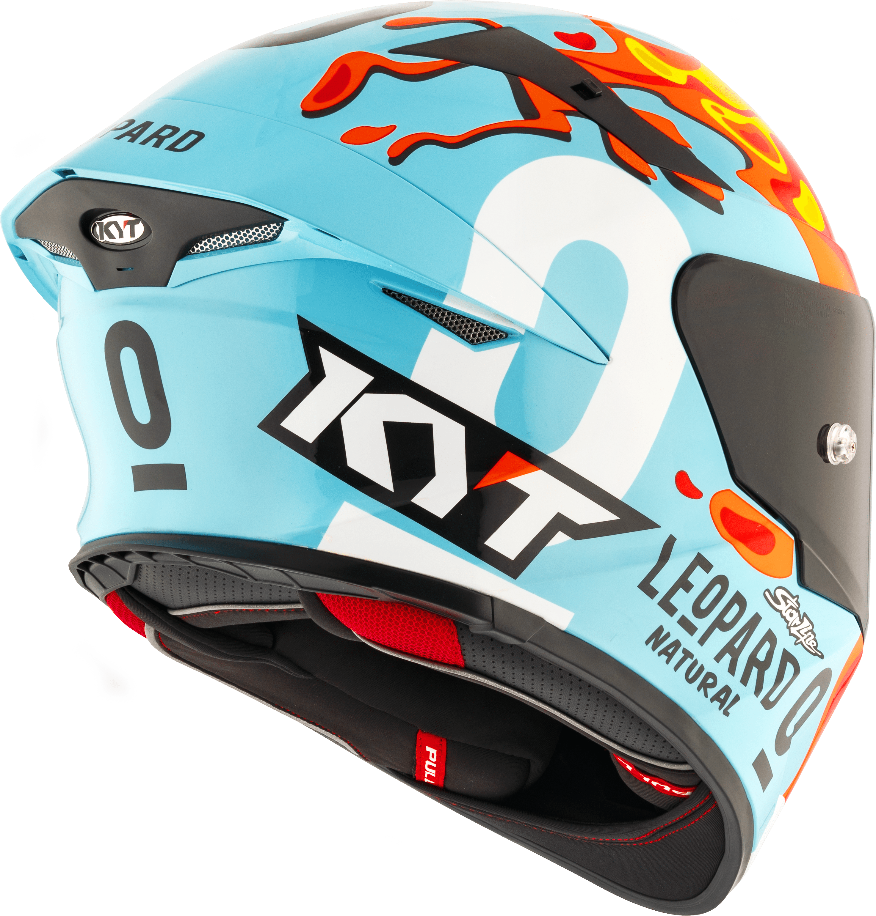 KYT TT-Revo Capacete Réplica Leopard Aragon Y6TR0054 