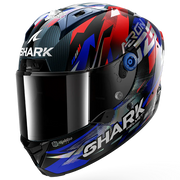 Shark Aeron Helmet Johann Zarco Replica GP of France – Carbon Blue Chrome 
