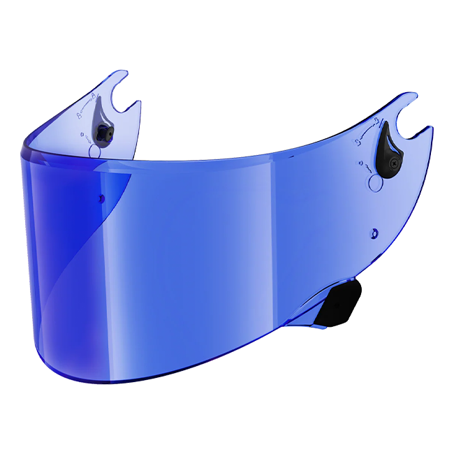 Visor Shark azul espelhado (Aeron/Aeron GP/FIM 1 & FIM 2) 