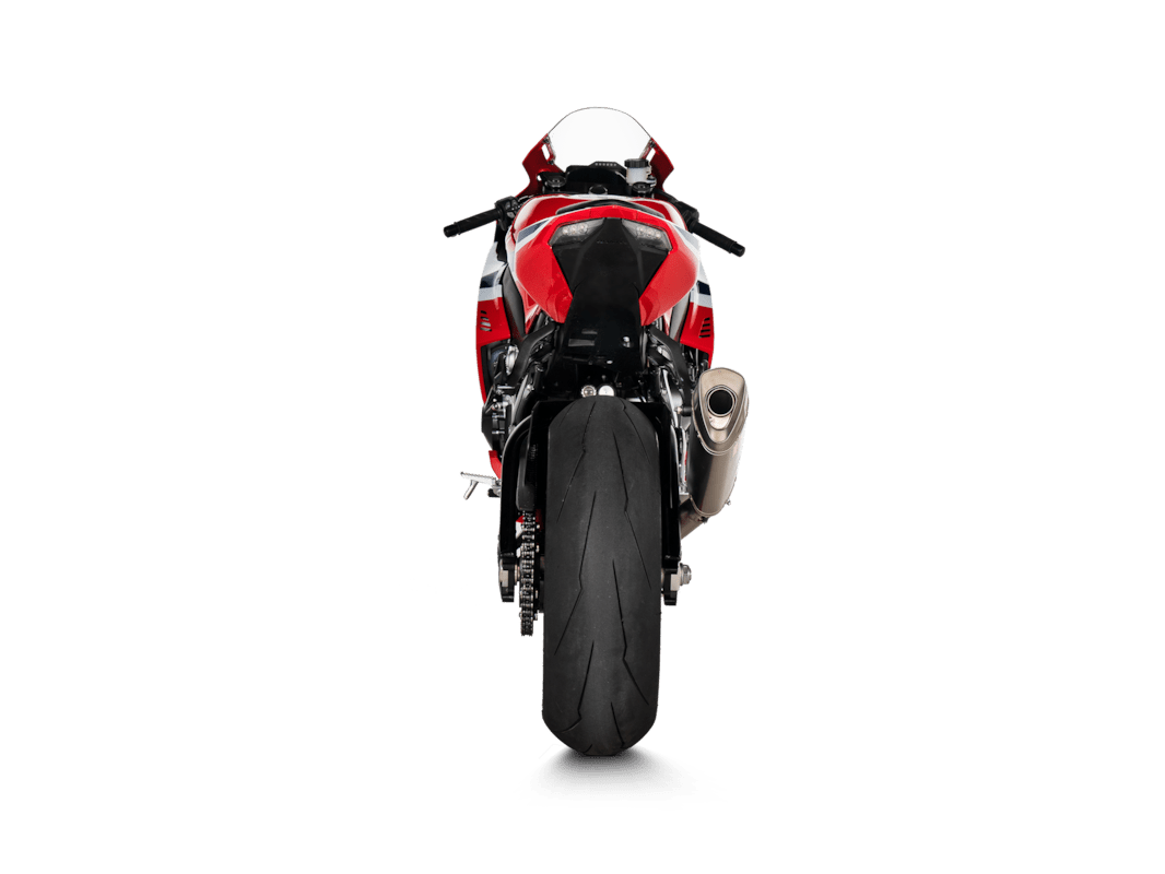 Linha de Evolução Akrapovic (Titânio) Honda CBR 1000 RR-R SC82 (24-26) S-H10E4-APLT 