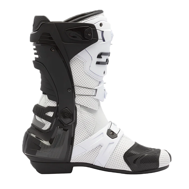 Botas de moto Sidi Rex Air Branco/Preto 203 