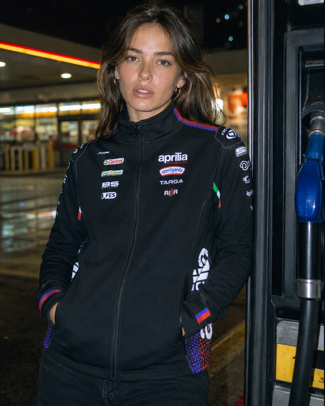 Aprilia Racing Team Zip Sweat Jacket Replica 2026 Men IXON 