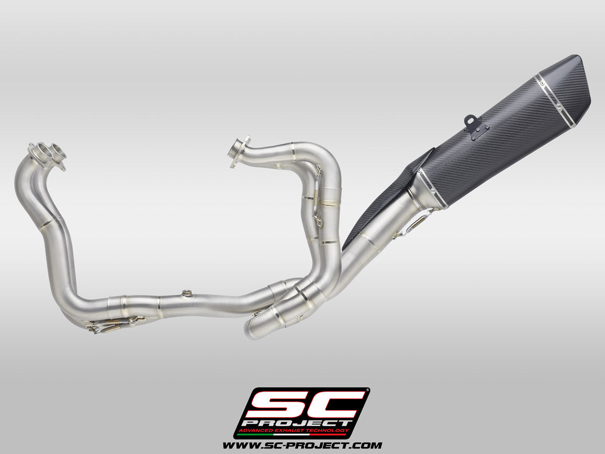 Sistema de escape completo SC-Project Titan SC1-R (250mm) Aprilia RSV4 1100 Factory (21-24) A27A-TC90C 