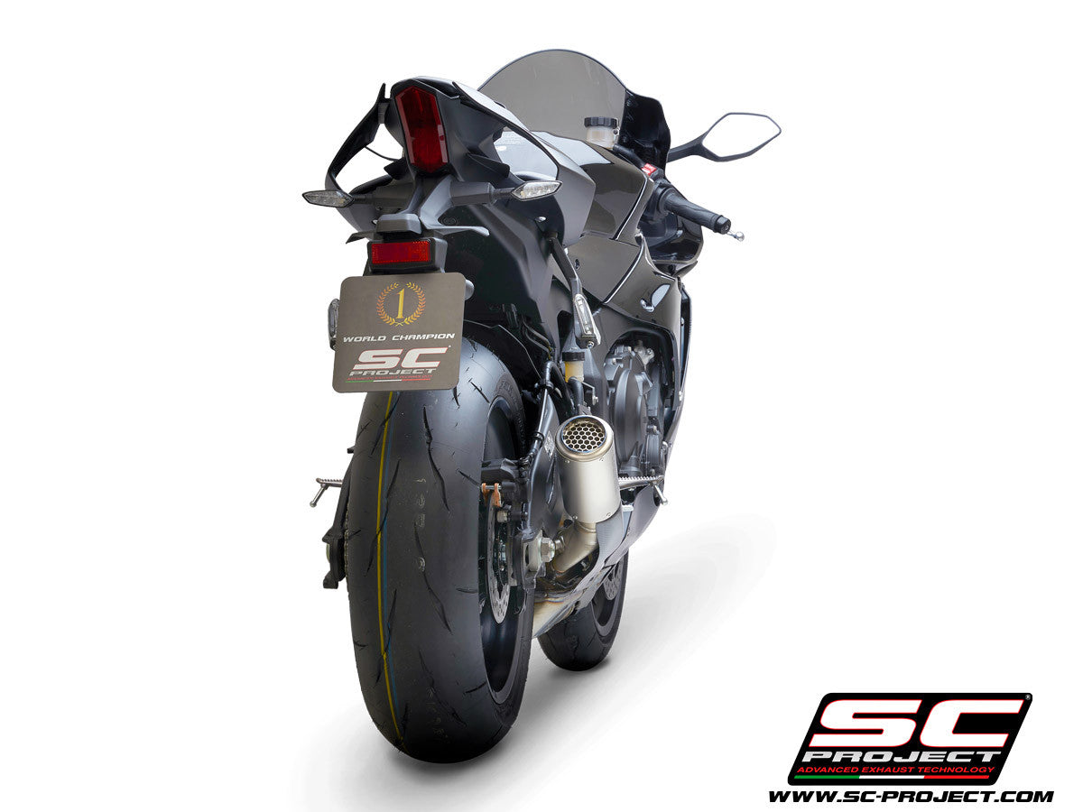 Escapamento SC-Project Slip-On CR-T Yamaha YZF-R1/M RN49 (17-19) Y11B-T36 