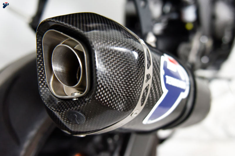 Kit de escape completo Termignoni em titânio versão SSP para Yamaha YZF-R6 (06-25) Y11810200TCC 