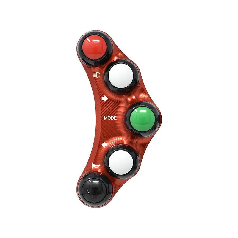 Interruptor de guidão Street esquerdo JetPrime Kawasaki ZX-10 R/RR (16-20) JP PLS 004 