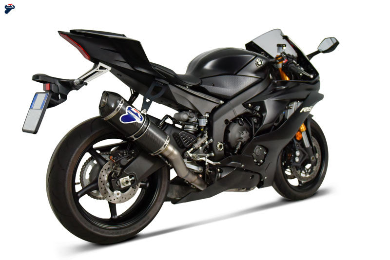 Kit de escape completo Termignoni em titânio versão SSP para Yamaha YZF-R6 (06-25) Y11810200TCC 