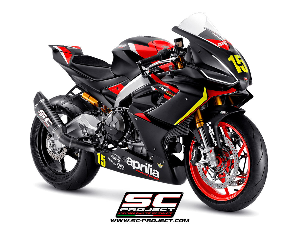 SC-Project Trofeo Titan complete system 2-1 SC1-R Aprilia RS 660 (20-24) A23A-PTC90 