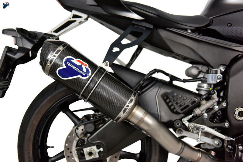 Kit de escape completo Termignoni em titânio versão SSP para Yamaha YZF-R6 (06-25) Y11810200TCC 
