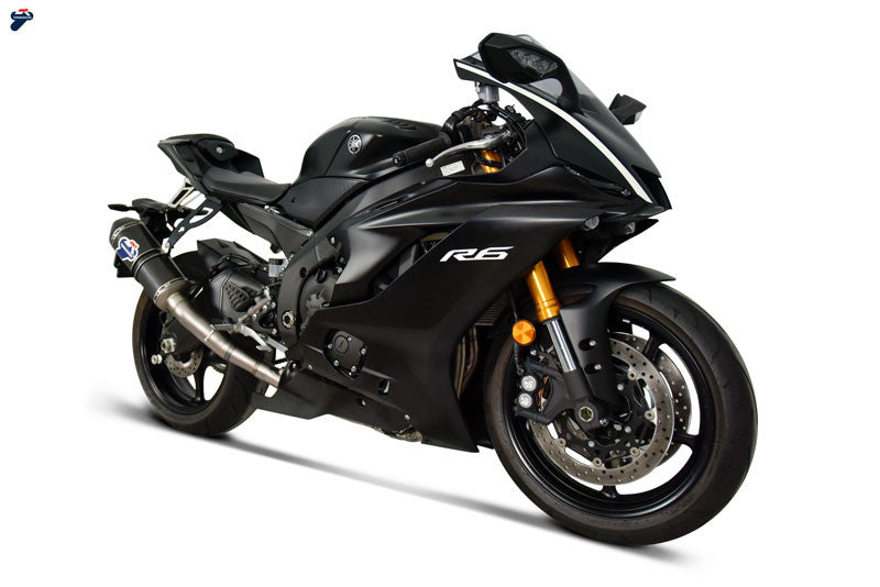 Kit de escape completo Termignoni em titânio versão SSP para Yamaha YZF-R6 (06-25) Y11810200TCC 