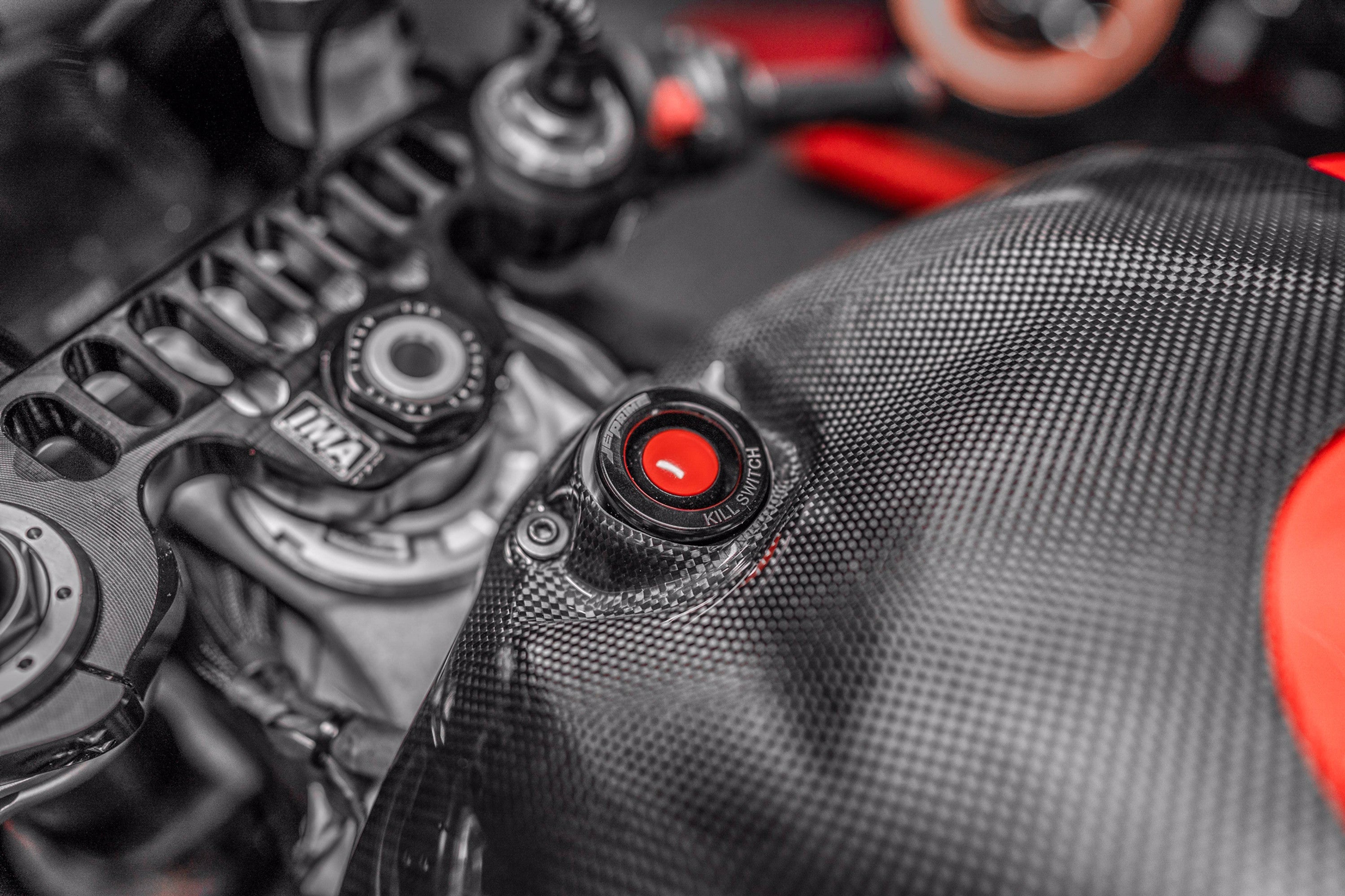 Botão de Kill Switch JetPrime Ducati Panigale V4/S/R (18-20) JP KS 020 