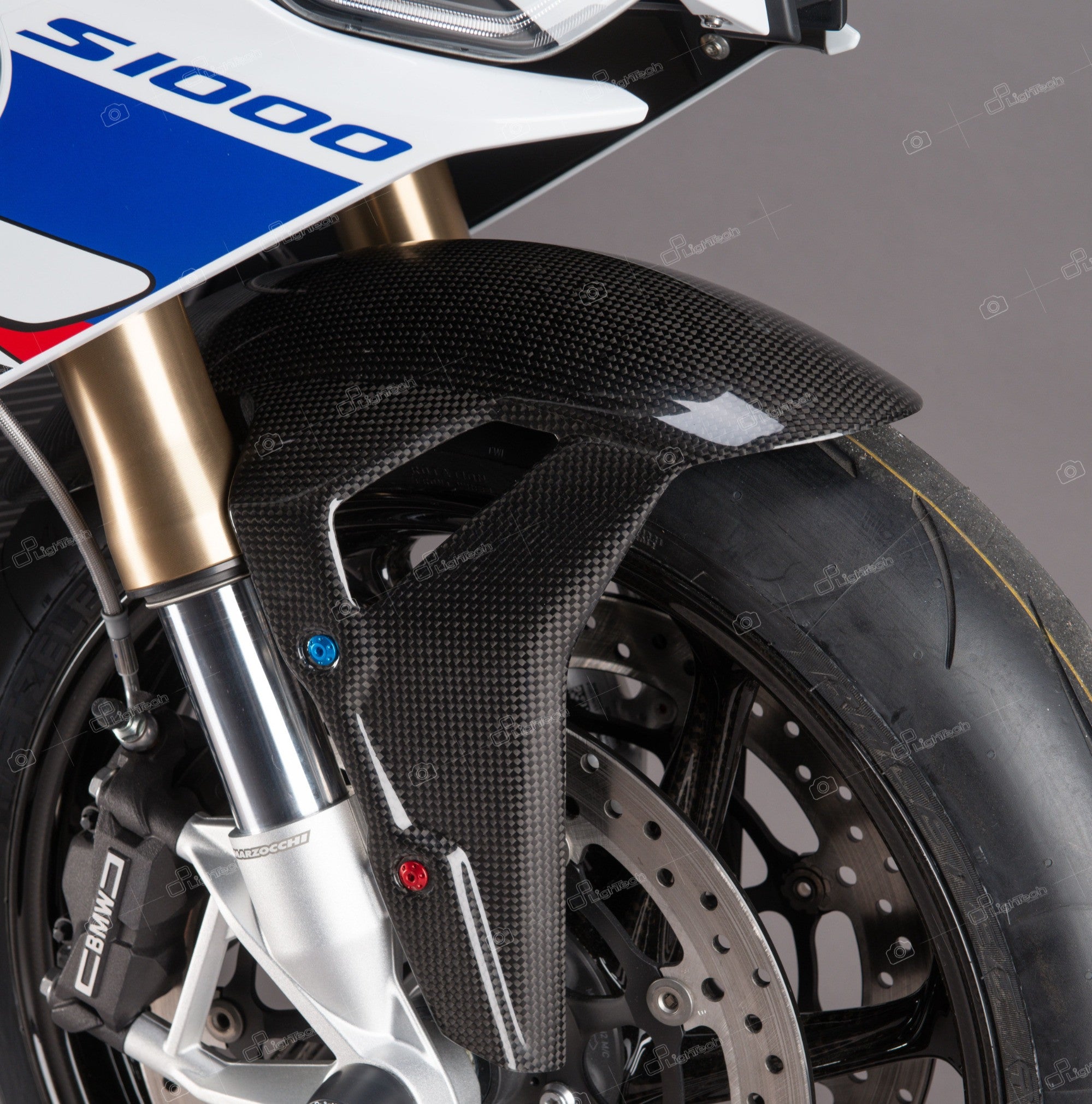 Para-lamas dianteiro em carbono LighTech BMW S1000RR K67 (19-26) CARB1910 