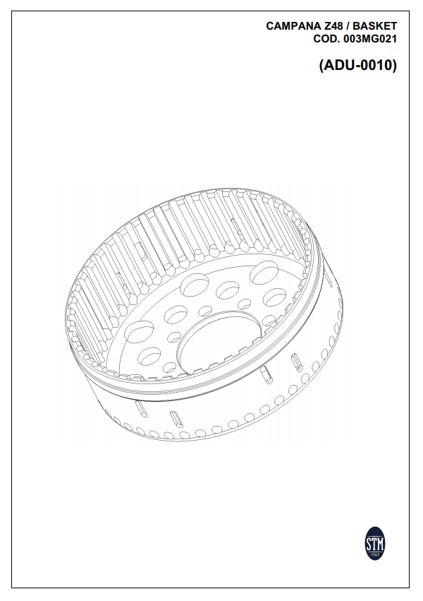 STM EVO SBK Embreagem a Seco Ducati Panigale 1199/1299 KTT-0400 