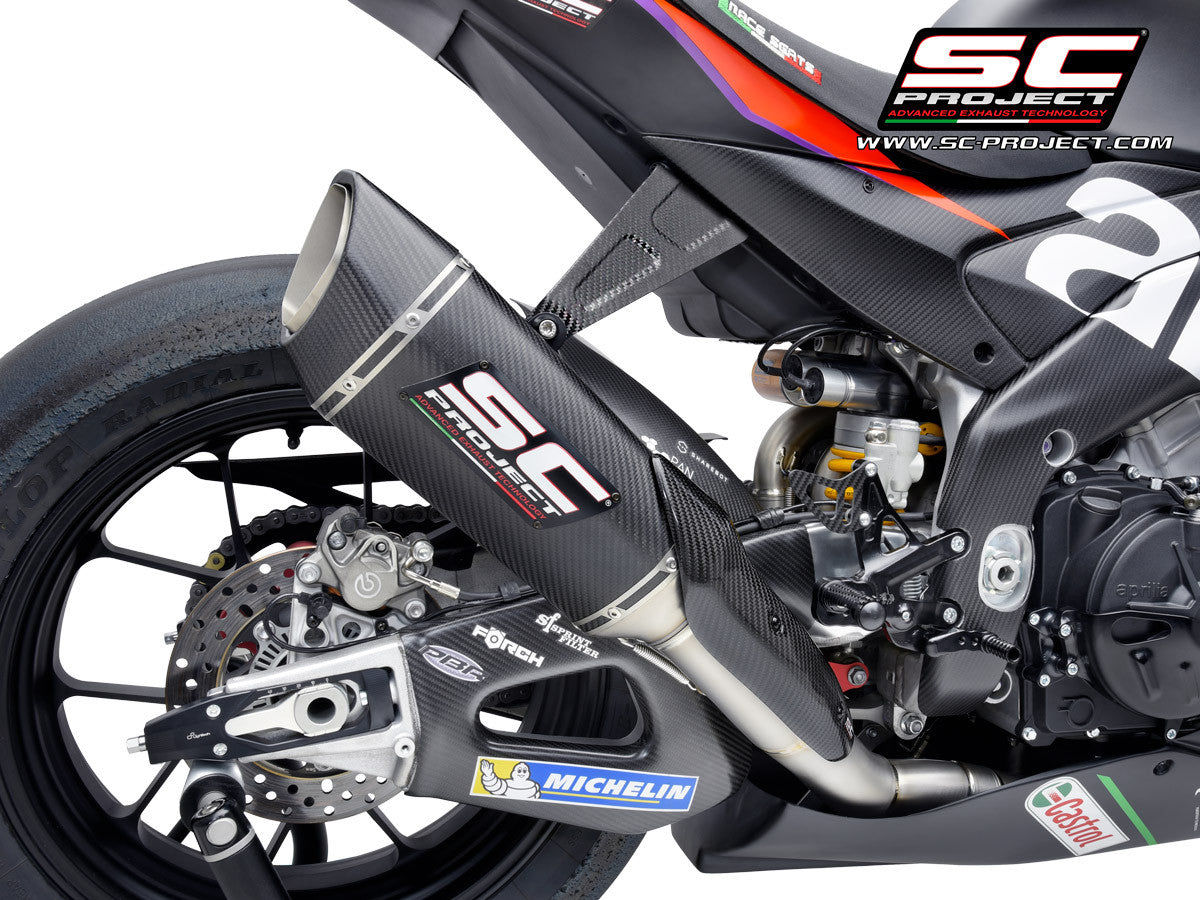 Sistema de escape completo SC-Project Titan SC1-R (250mm) Aprilia RSV4 1100 Factory (21-24) A27A-TC90C 