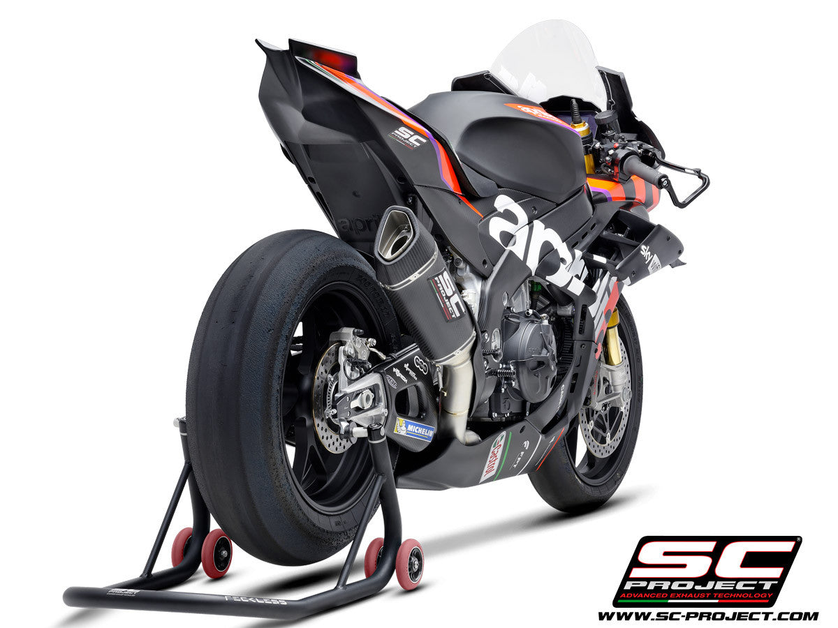 Sistema de escape completo SC-Project Titan SC1-R (250mm) Aprilia RSV4 1100 Factory (21-24) A27A-TC90C 