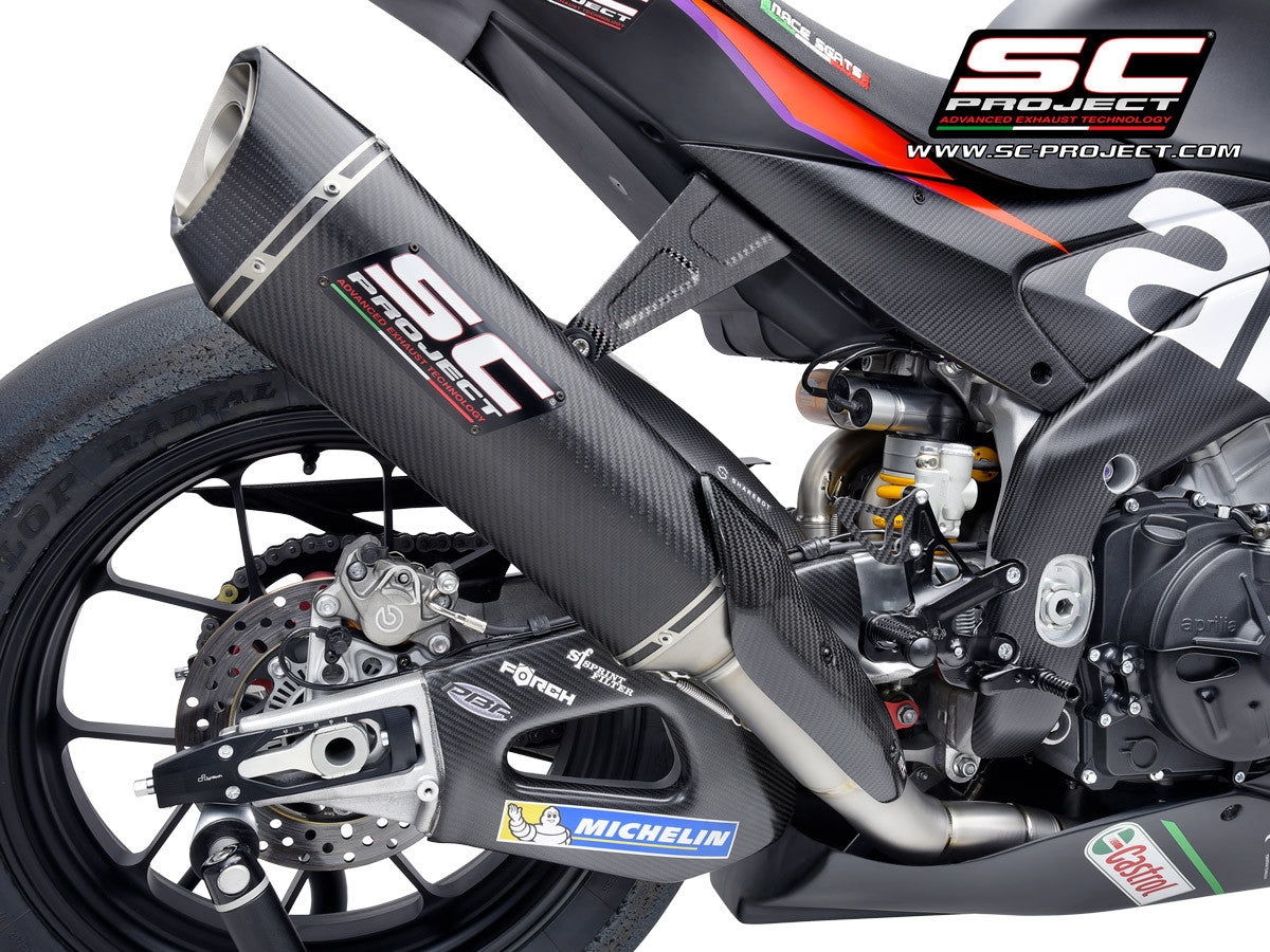 Sistema de escape completo SC-Project Titan SC1-R (350mm) Aprilia RSV4 1100 Factory (21-24) A27A-TC93C 