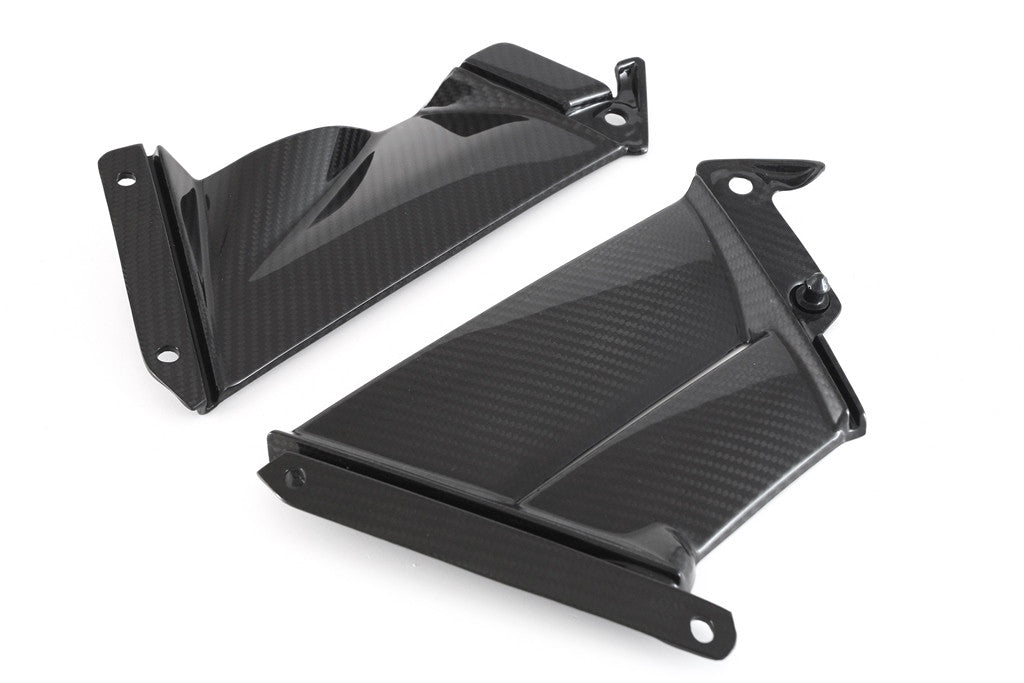 Componentes internos do spoiler traseiro em carbono Fullsix para Aprilia RSV4/1100 Factory/R/RR/RF (09-20) 