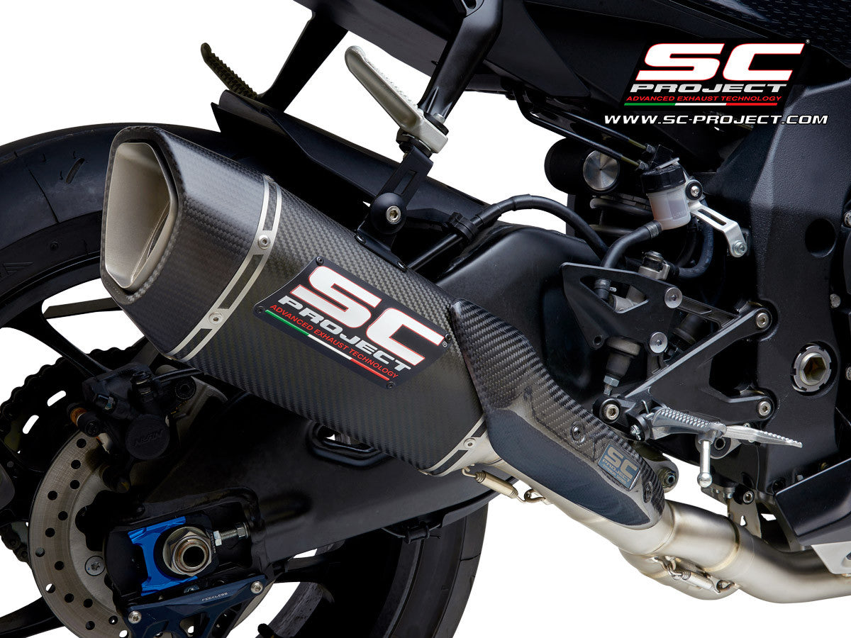 SC-Project SLIP-ON SC1-R + CAT replacement tube Yamaha YZF-R1/M RN65 (20-25)