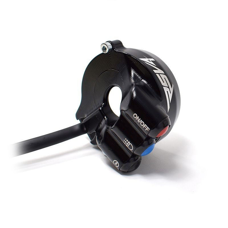 Gas grip housing with integrated handlebar jetprime Aprilia RSV4/1100 Factory/RF/RR (17-20) JP ACC 009