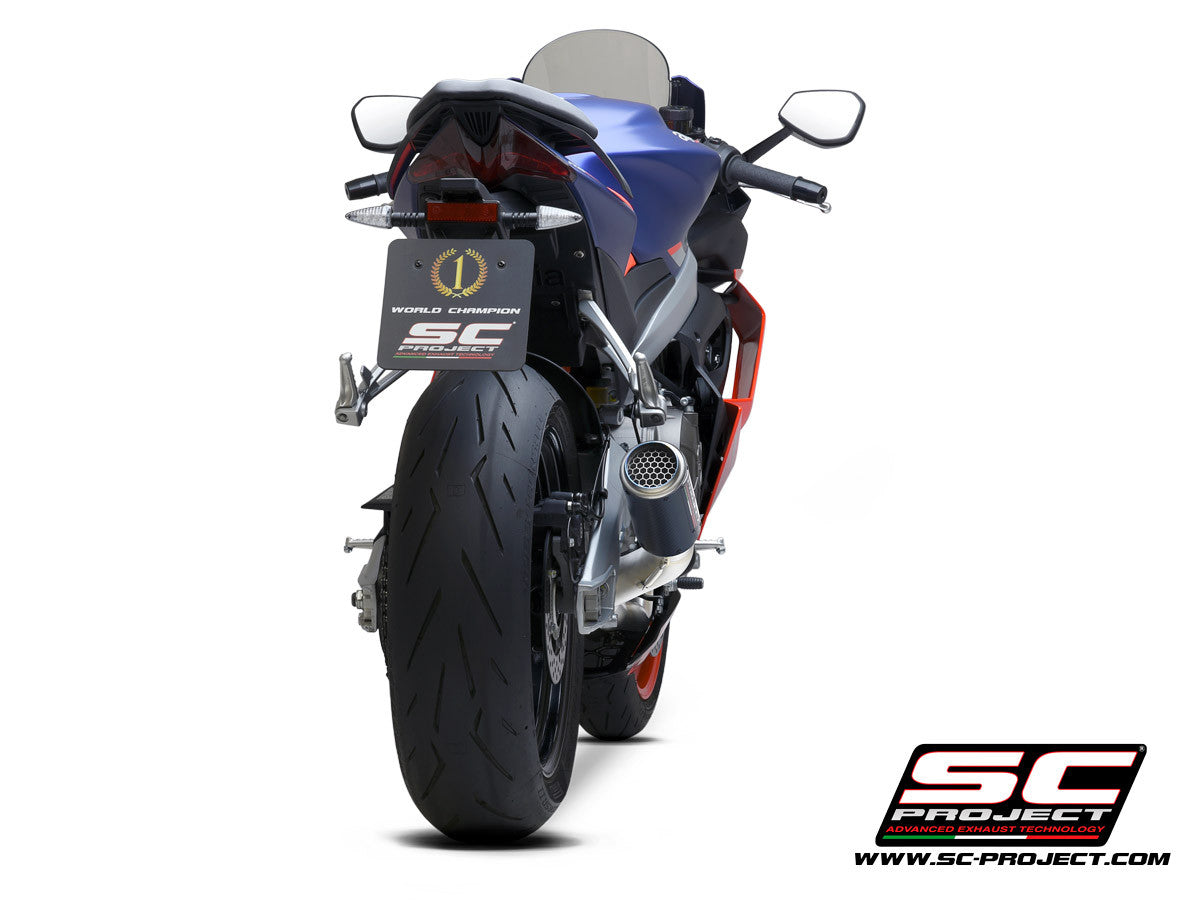 SC-Project stainless steel complete system 2-1 CR-T Aprilia RS 660 (20-24) 