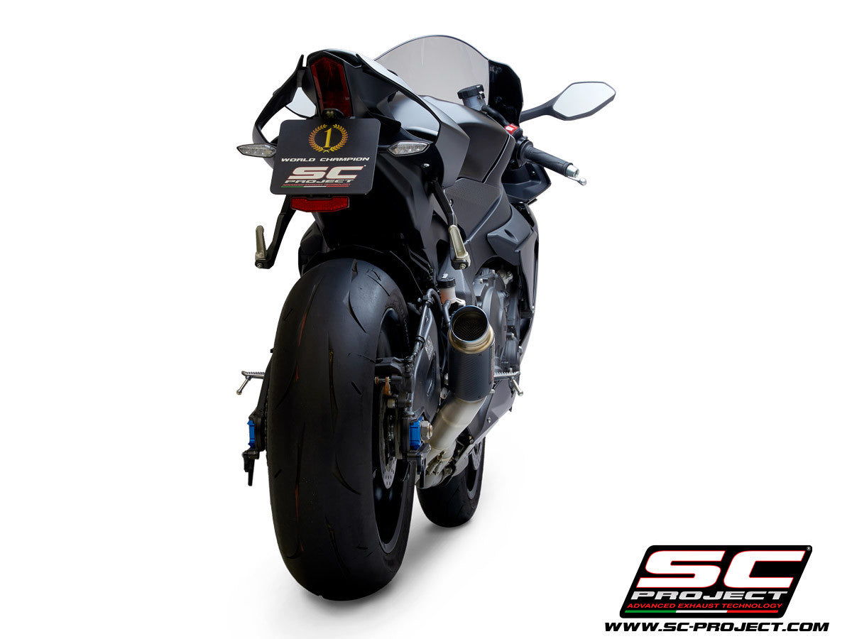 SC-Project Slip-on GP70-R + CAT replacement tube YAMAHA YZF-R1/M RN65 (20-25) Y11c-Det70