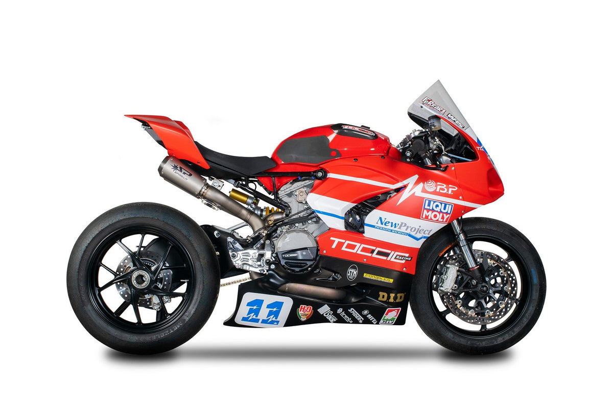 Spark Exhaust Komplettanlage Untersitz Moto GP Titanium Ducati Panigale 959 (16-19) GDU8833T
