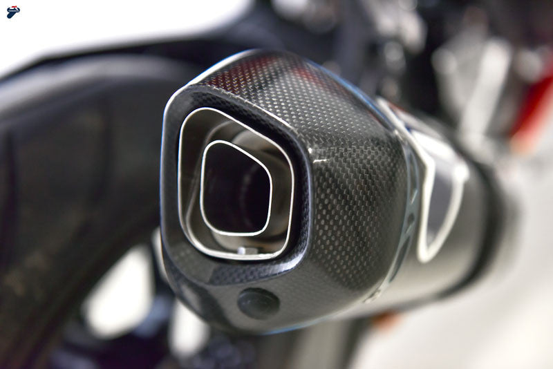 Sistema de escape completo em titânio Termignoni para Honda CBR 1000 RR-R SC82 (20-23) H17109400TTC 