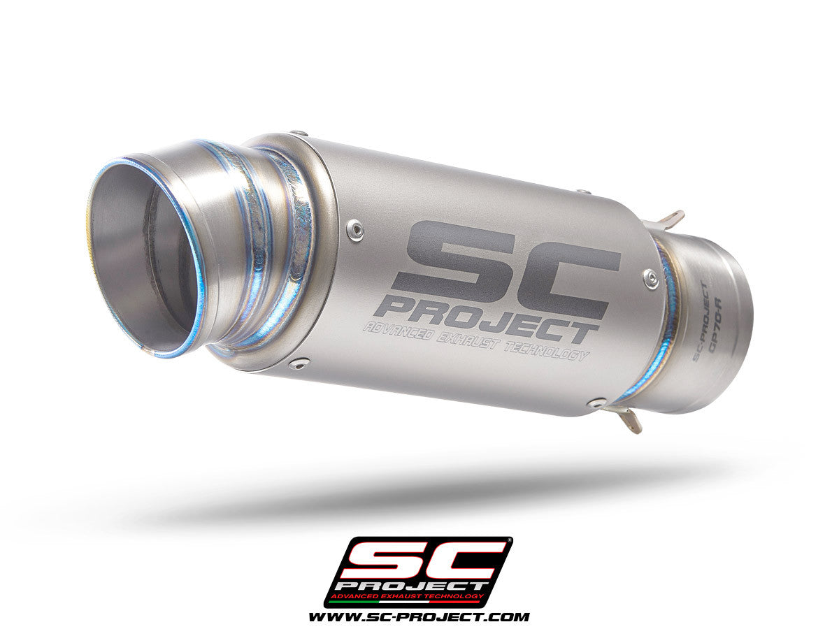 SC-Project Slip-On GP70-R + tubo de substituição KAT Yamaha YZF-R1/M RN65 (20-25) Y11C-DET70 