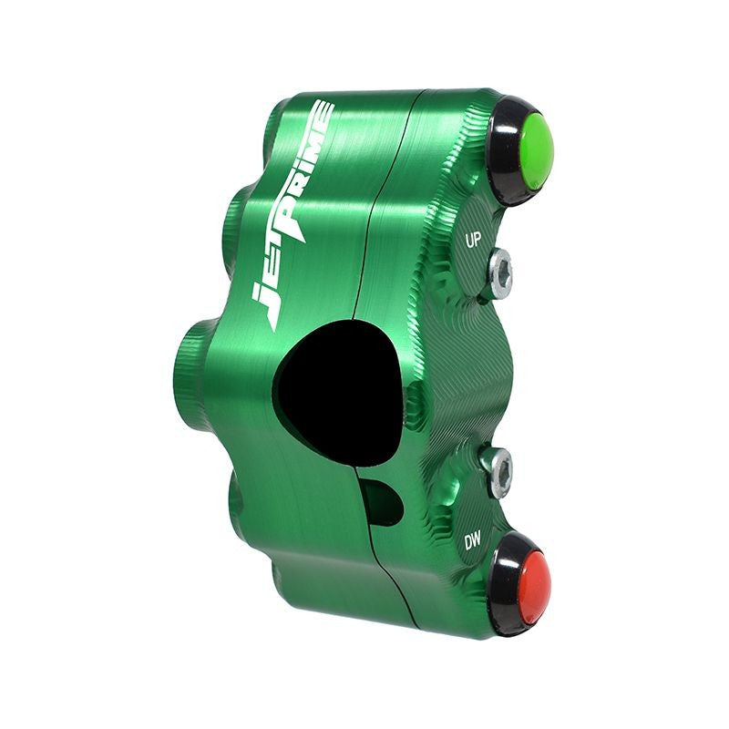 Interruptor de guidão Street esquerdo JetPrime Kawasaki ZX-10 R/RR (16-20) JP PLS 004 