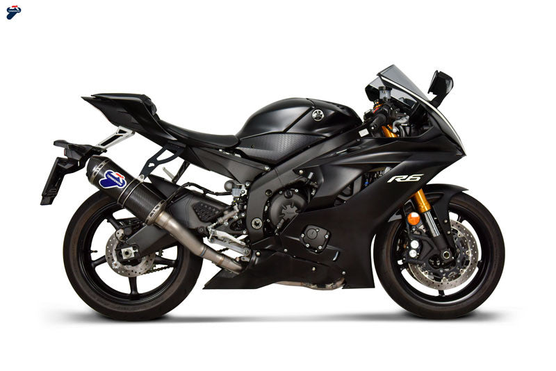 Kit de escape completo Termignoni em titânio versão SSP para Yamaha YZF-R6 (06-25) Y11810200TCC 