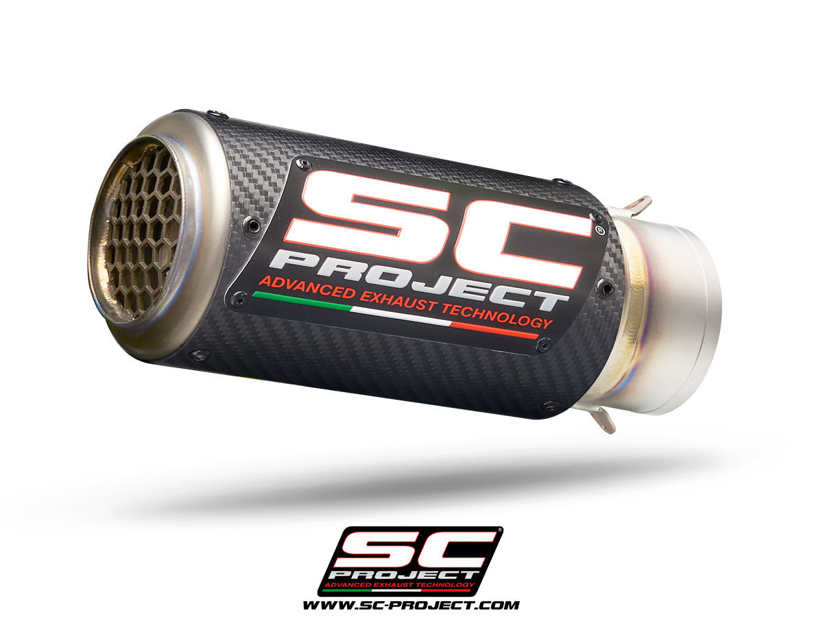 SC-Project Slip-On CR-T + tubo de substituição KAT Yamaha YZF-R1/M RN49 (17-19) Y11B-DET36 