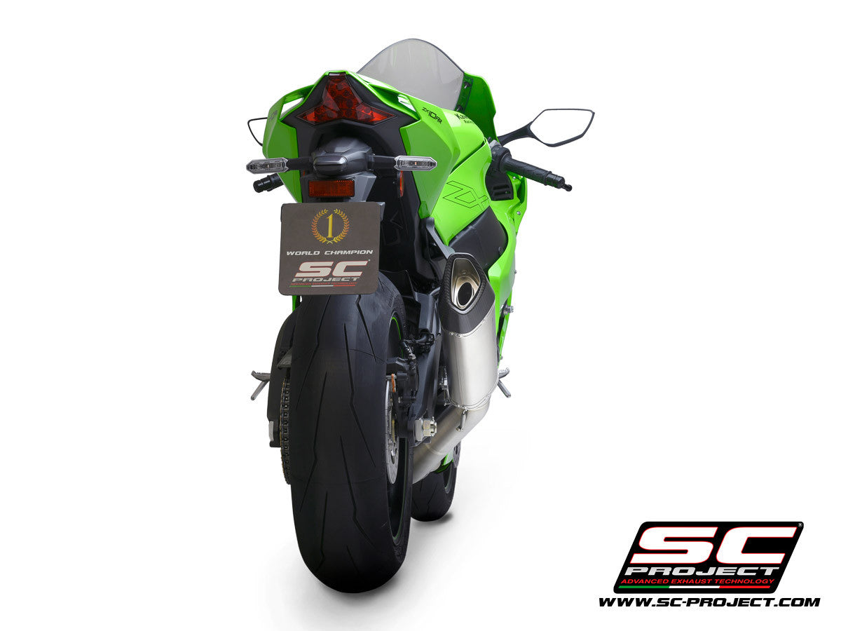 SC-Project Slip-on SC1-R + KAWASAKI KAWASAKI ZX-10 R/RR (21-25) K38a-Det91c