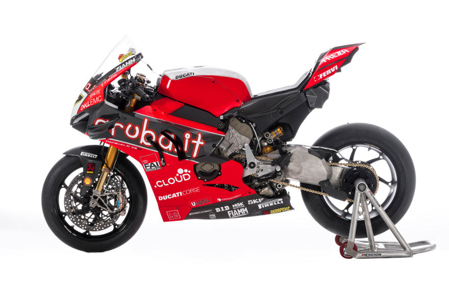Suporte de roda traseira em alumínio Ducati Panigale V4/S/R (18-24) Pierobon 