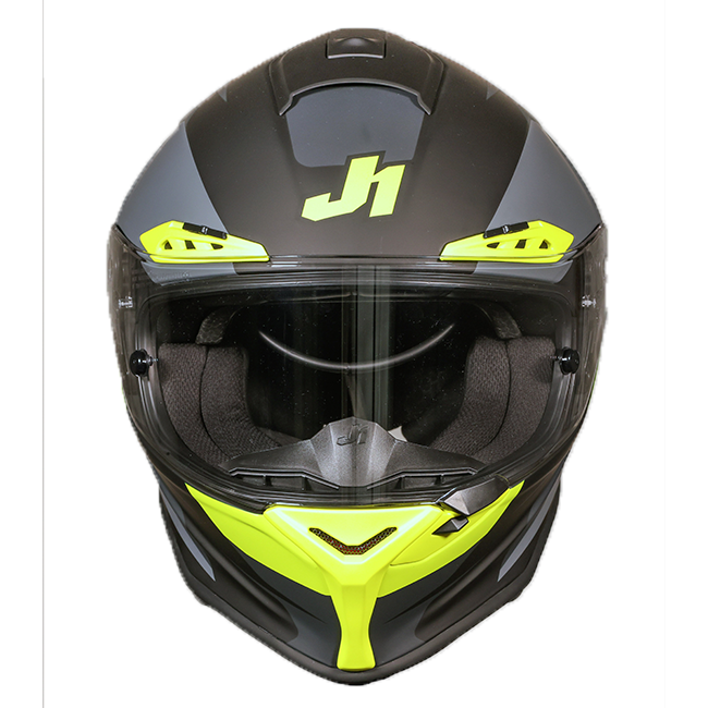 Capacete Just1 J-PGRF Arrow Neongelo / Cinza Fosco 6130320294005 