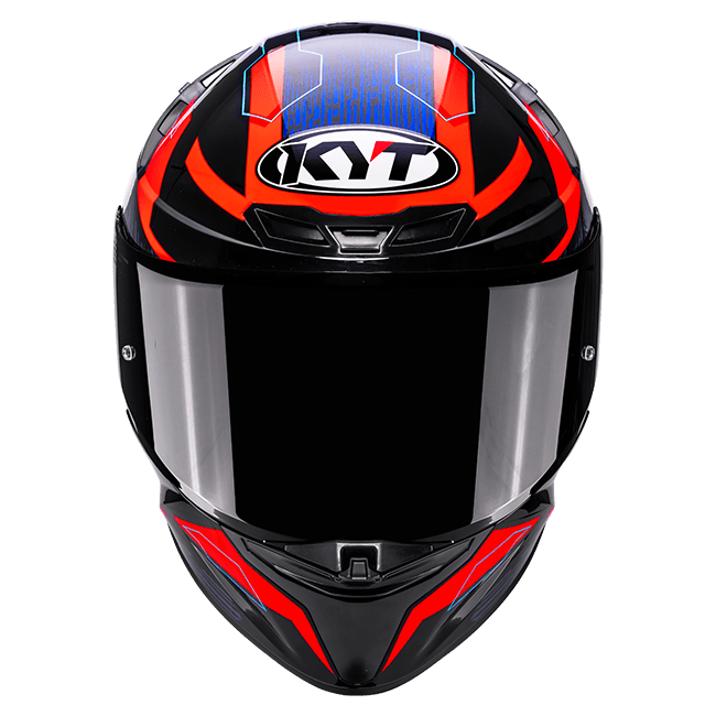 KYT TT-Revo Capacete Speeding Preto / Vermelho / Azul Y6TR0053 