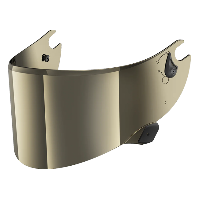 Shark Visor Dourado espelhado (Aeron/Aeron GP/FIM 1 & FIM 2) 