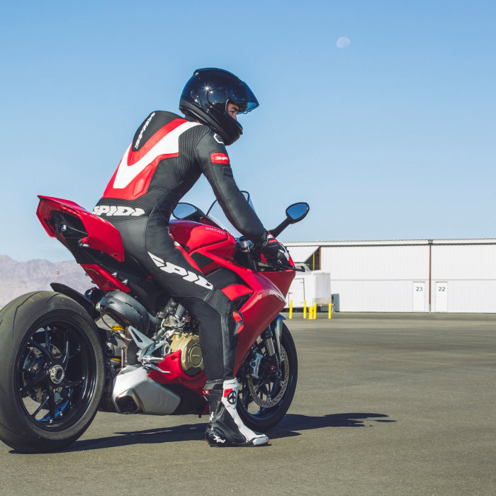 Spidi Laser Pro One-Piece Leather Suit – Perforated racing suit | Men | Red | Y154014 