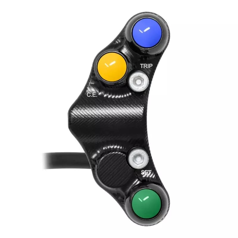 Interruptor de guiador Race esquerdo JetPrime BMW S1000RR K67 (19-26) JP PLSR 038 