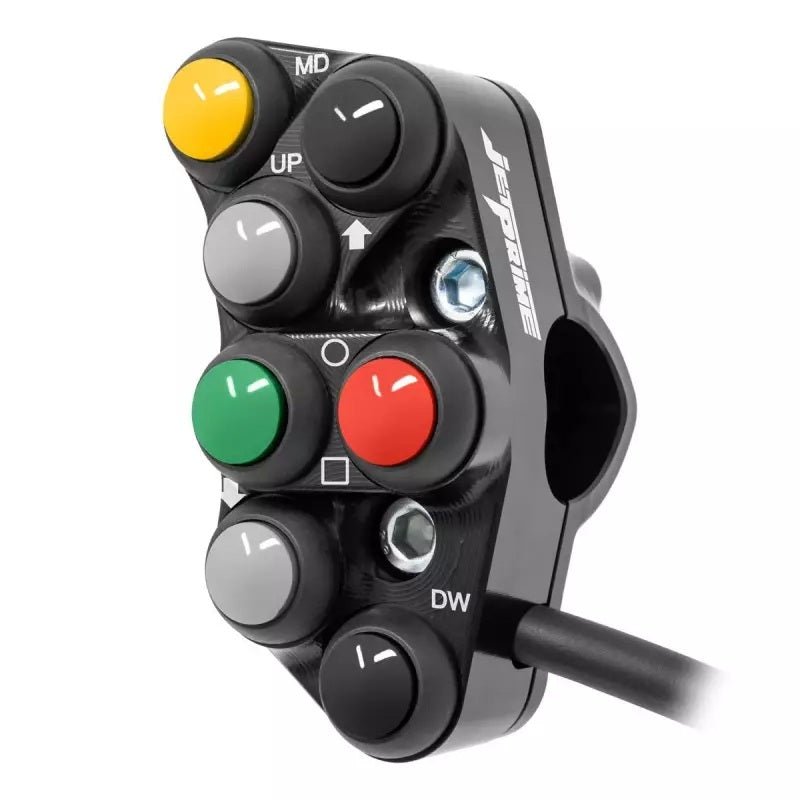 Interruptor de guidão Race esquerdo JetPrime Ducati Panigale V4/S/R (25-26) JP PSR DU056 