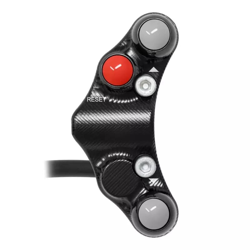 Interruptor de guidão Race esquerdo JetPrime Kawasaki ZX-10 R/RR (21-25) JP PLSR 054 