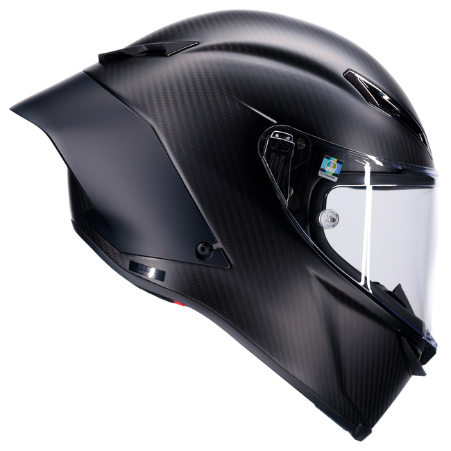 AGV Pista GP RR S Mono Carbon Matt Integral-Rennhelm, Seitenansicht